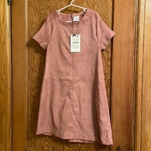 Beautiful suede girl dress/Zara/size 10/New